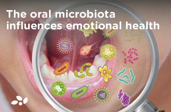 The oral microbiota influences emotional health