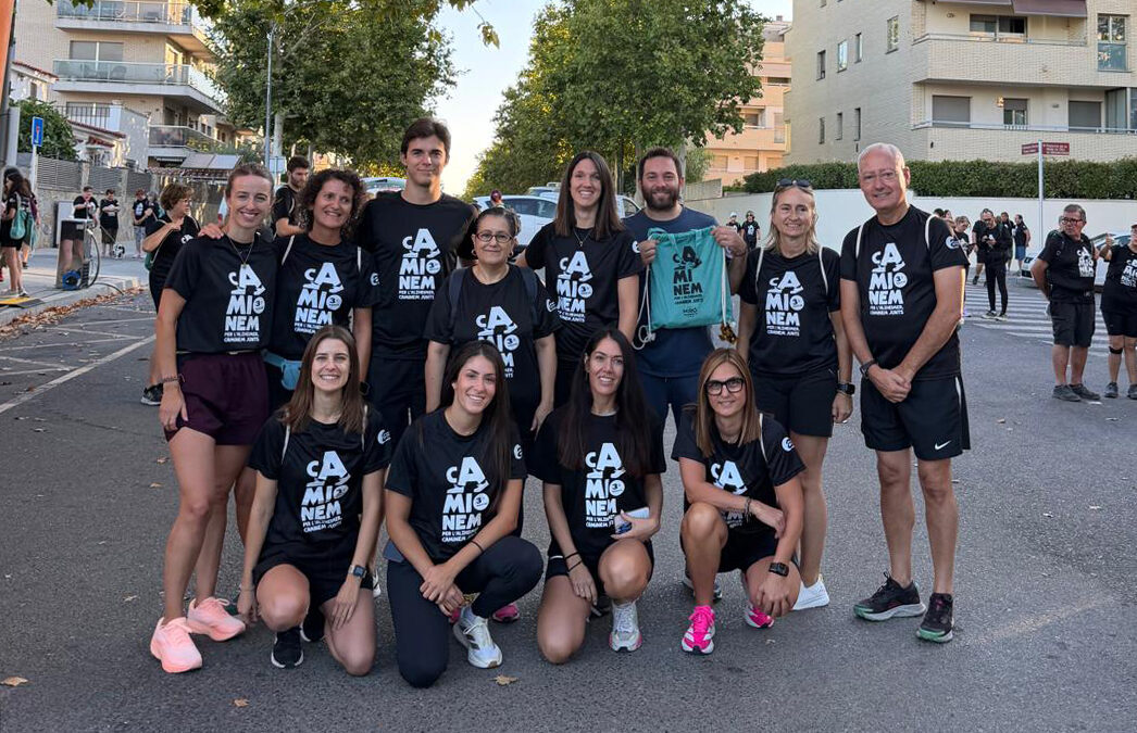 Fruselva joins the solidarity walk for Alzheimer’s in Reus